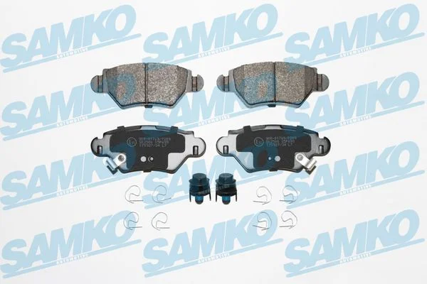 Conjunto de pastilhas de travão de disco SAMKO 5SP699