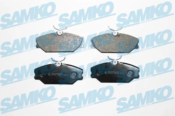 Conjunto de pastilhas de travão de disco SAMKO 5SP816