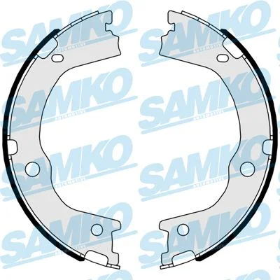 Conjunto de sapatas de travão, travão de estacionamento SAMKO 81047