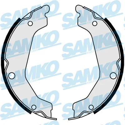 Conjunto de sapatas de travão, travão de estacionamento SAMKO 81077