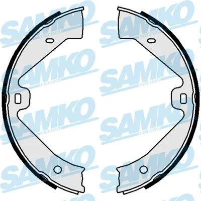 Conjunto de sapatas de travão, travão de estacionamento SAMKO 81085