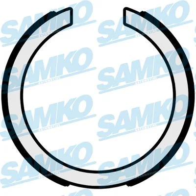 Conjunto de sapatas de travão, travão de estacionamento SAMKO 81095