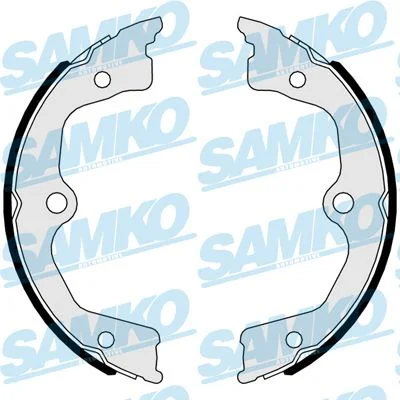 Conjunto de sapatas de travão, travão de estacionamento SAMKO 81114