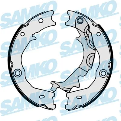 Conjunto de sapatas de travão, travão de estacionamento SAMKO 81138