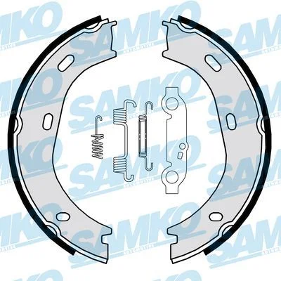 Brake Shoe Set, parking brake SAMKO 81839