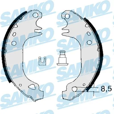 Brake Shoe Set SAMKO 83110