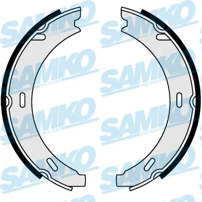 Conjunto de sapatas de travão, travão de estacionamento SAMKO 84730