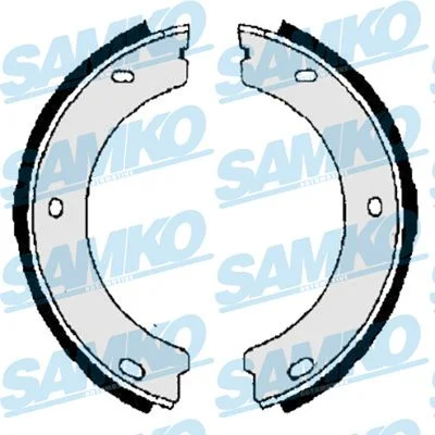 Conjunto de sapatas de travão, travão de estacionamento SAMKO 86400