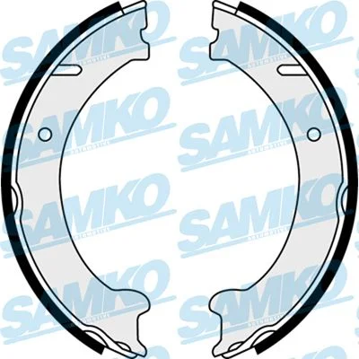 Conjunto de sapatas de travão, travão de estacionamento SAMKO 88250