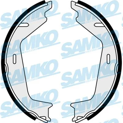 Conjunto de sapatas de travão, travão de estacionamento SAMKO 88260