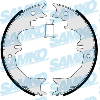 Brake Shoe Set, parking brake SAMKO 88850