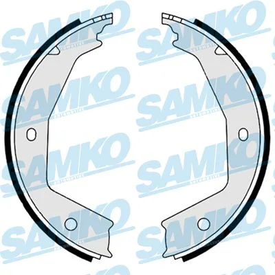 Brake Shoe Set, parking brake SAMKO 89060