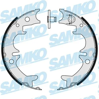 Conjunto de sapatas de travão, travão de estacionamento SAMKO 89140