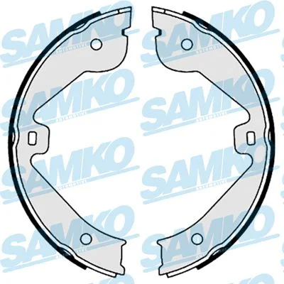 Conjunto de sapatas de travão, travão de estacionamento SAMKO 89150