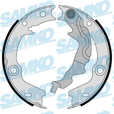 Conjunto de sapatas de travão, travão de estacionamento SAMKO 89440