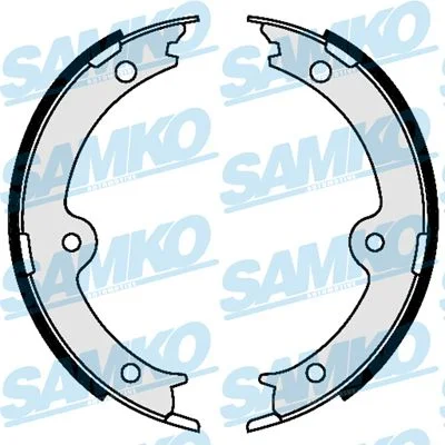Conjunto de sapatas de travão, travão de estacionamento SAMKO 89610