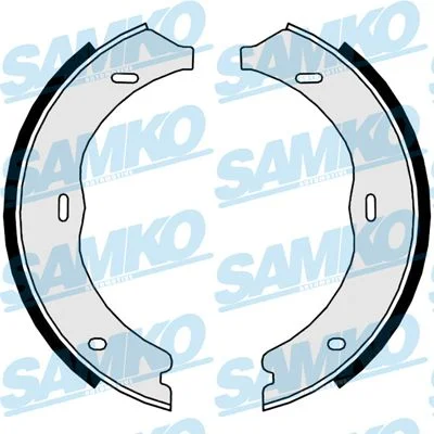 Conjunto de sapatas de travão, travão de estacionamento SAMKO 89720