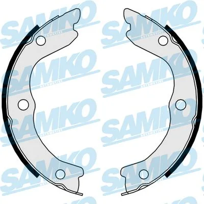 Conjunto de sapatas de travão, travão de estacionamento SAMKO 89730