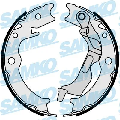 Brake Shoe Set, parking brake SAMKO 89780