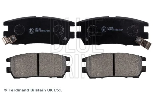 Brake Pad Set, disc brake BLUE PRINT ADC44243