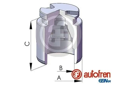 Pistão, pinça de travão AUTOFREN SEINSA D025115