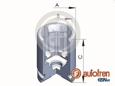 Piston, brake caliper AUTOFREN SEINSA D025233