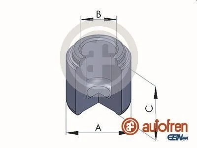Piston, brake caliper AUTOFREN SEINSA D02527