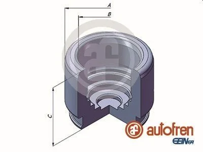 Piston, brake caliper AUTOFREN SEINSA D025320