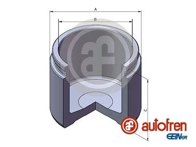 Piston, brake caliper AUTOFREN SEINSA D025393
