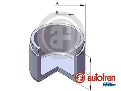 Piston, brake caliper AUTOFREN SEINSA D02541