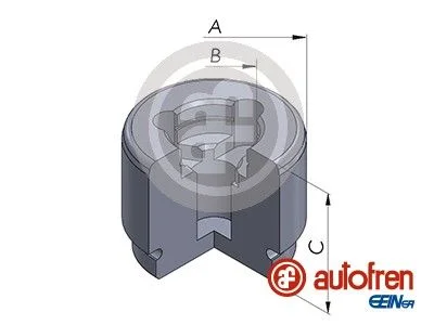 Pistão, pinça de travão AUTOFREN SEINSA D025411