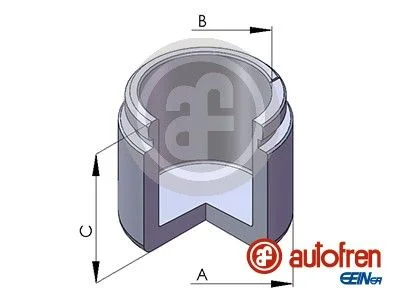 Pistão, pinça de travão AUTOFREN SEINSA D025415