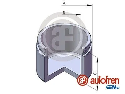 Piston, brake caliper AUTOFREN SEINSA D02547