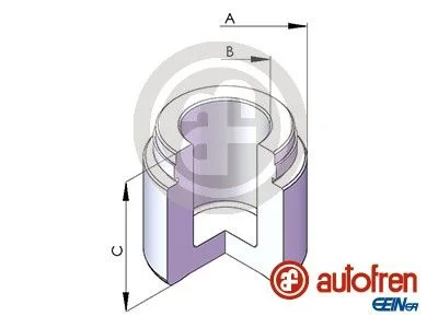Pistão, pinça de travão AUTOFREN SEINSA D025485