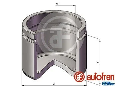 Piston, brake caliper AUTOFREN SEINSA D025495