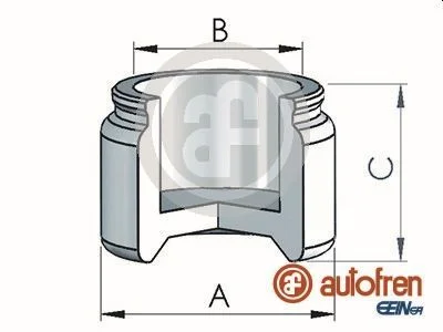 Piston, brake caliper AUTOFREN SEINSA D025514