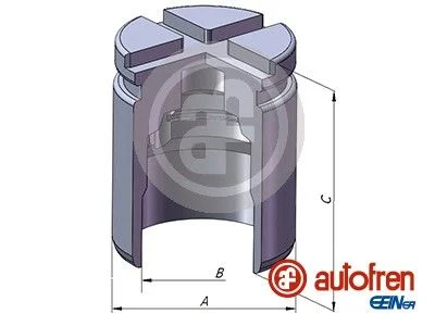 Pistão, pinça de travão AUTOFREN SEINSA D025529