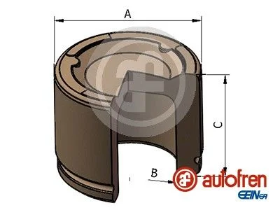 Piston, brake caliper AUTOFREN SEINSA D025622