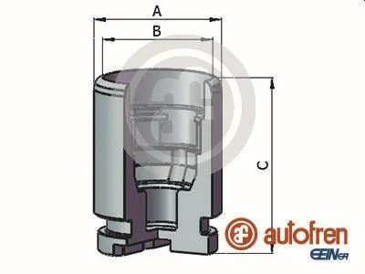 Pistão, pinça de travão AUTOFREN SEINSA D025637