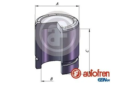 Piston, brake caliper AUTOFREN SEINSA D025639