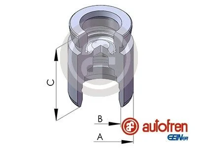 Piston, brake caliper AUTOFREN SEINSA D025652