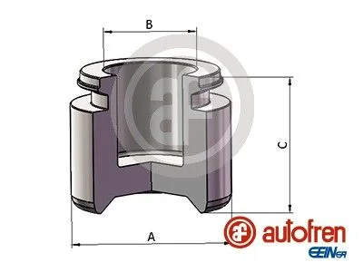 Pistão, pinça de travão AUTOFREN SEINSA D025660