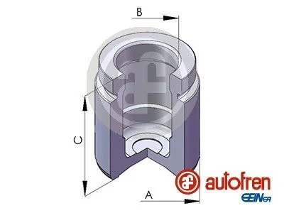 Piston, brake caliper AUTOFREN SEINSA D025689