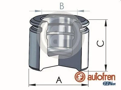 Piston, brake caliper AUTOFREN SEINSA D025707