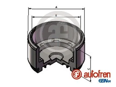 Piston, brake caliper AUTOFREN SEINSA D025720