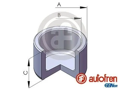 Piston, brake caliper AUTOFREN SEINSA D025725