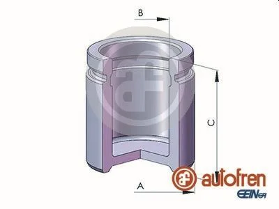 Piston, brake caliper AUTOFREN SEINSA D025728