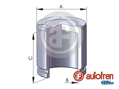 Piston, brake caliper AUTOFREN SEINSA D025764