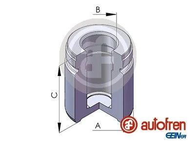 Piston, brake caliper AUTOFREN SEINSA D02577