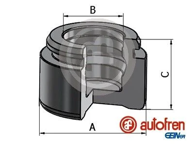 Piston, brake caliper AUTOFREN SEINSA D025771